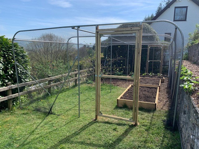 6m Wide Fruit Cage