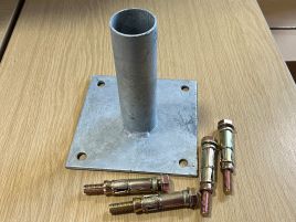 Base Plate to fit 60mm Tube