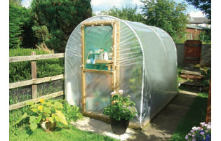 Greenhouse Green Film Polytunnel Poly Hot House Cover 150 Micron 600 Gauge UK 