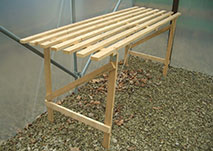 Trestle Staging Bench
