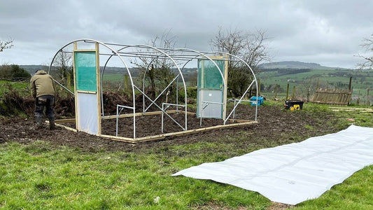How To Build A Polytunnel From Scratch