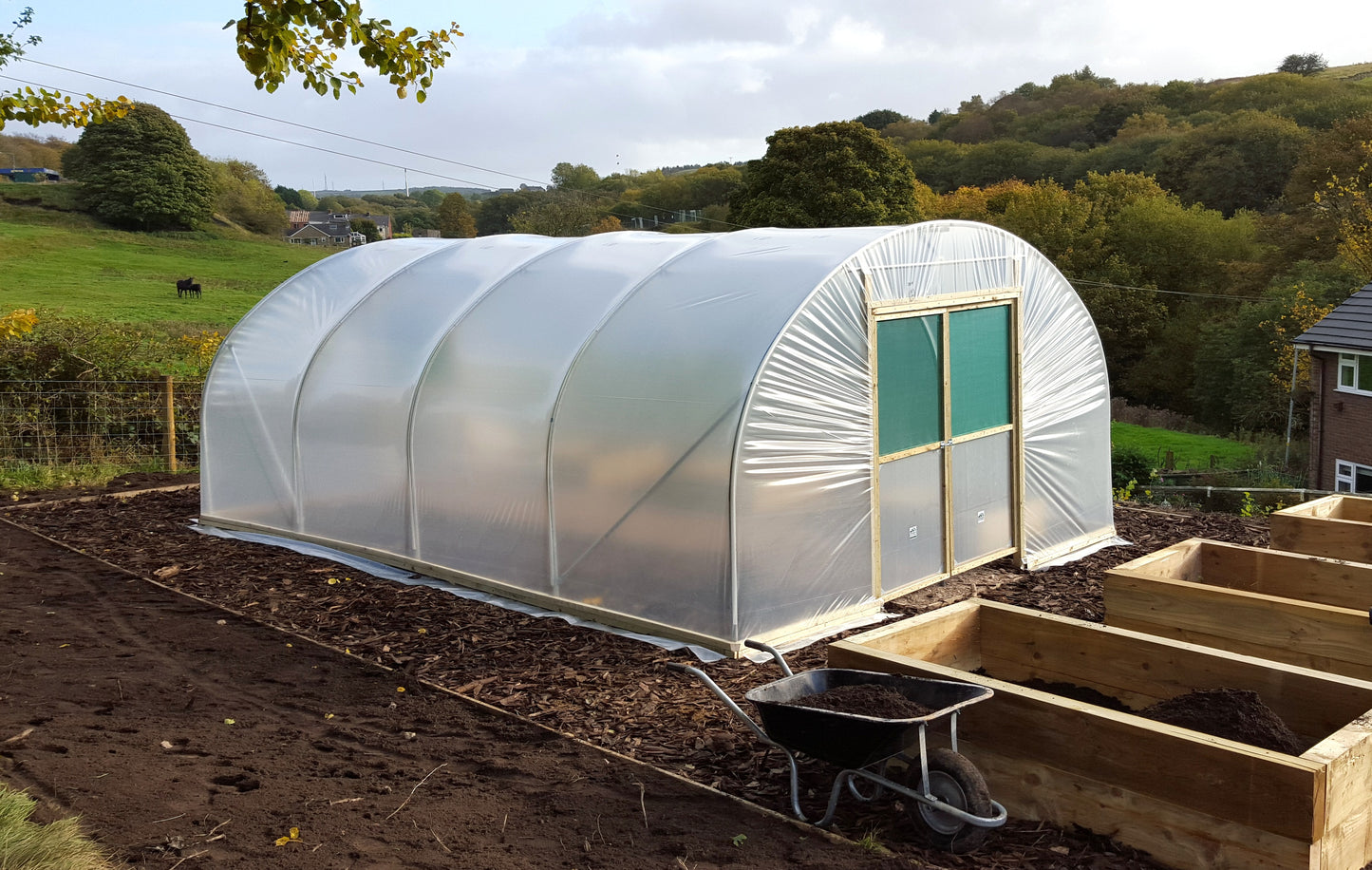 14ft (4.27m) Wide | Polytunnel