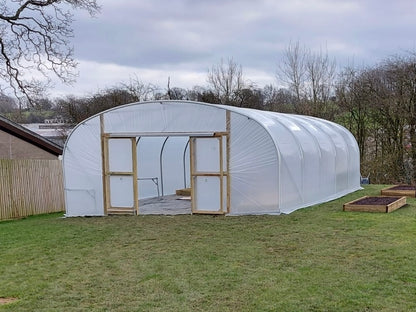 21ft (6.4m) Wide | Polytunnel