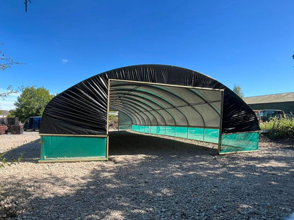 14m Wide | Black/White Polythene