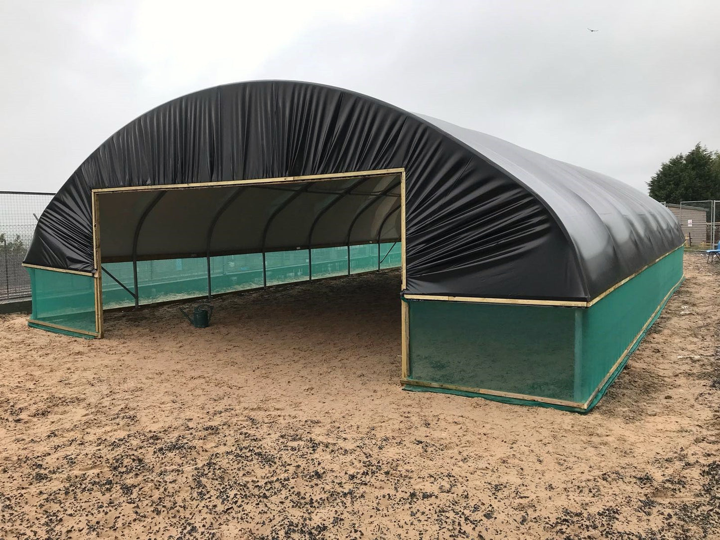 14m Wide | Black/White Polythene
