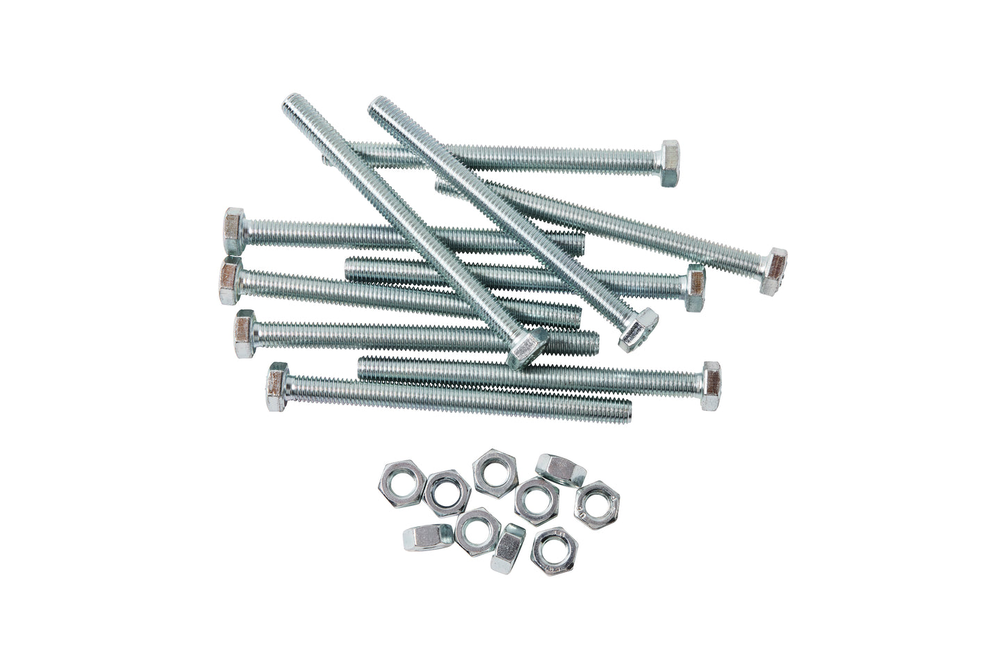 M8 Hex Nuts & Loose Bolts