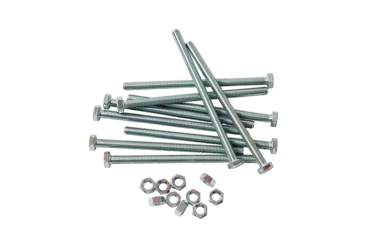 M8 Hex Nuts & Loose Bolts