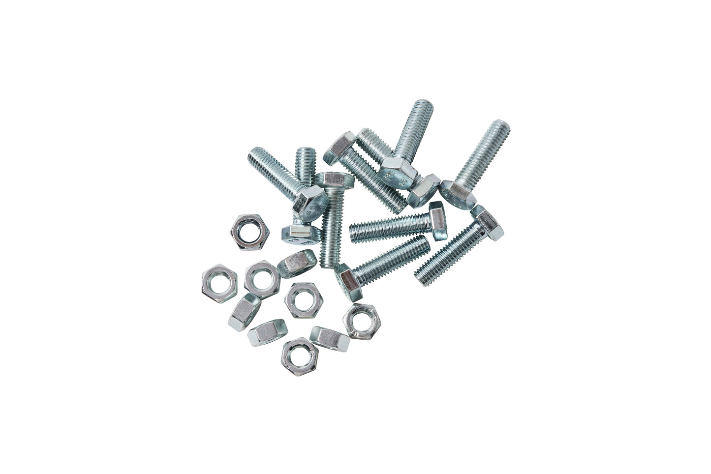 M8 Hex Nuts & Loose Bolts