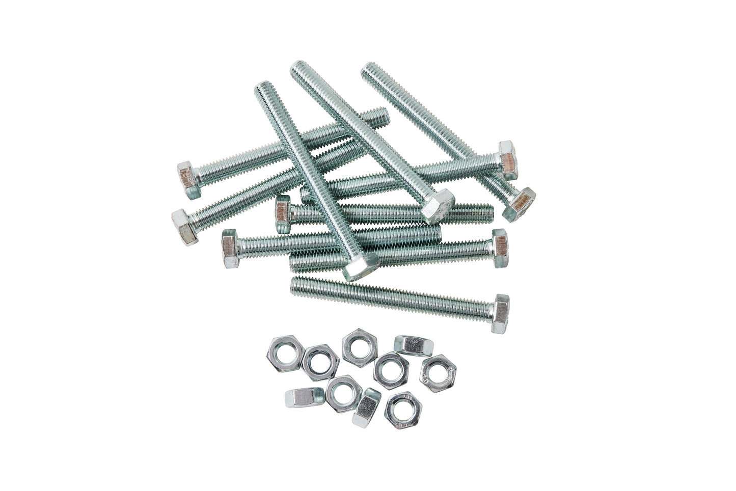 M8 Hex Nuts & Loose Bolts